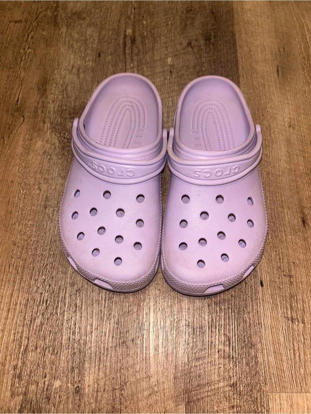 CROCS Kids' Slip-On Clogs in Light Lavender